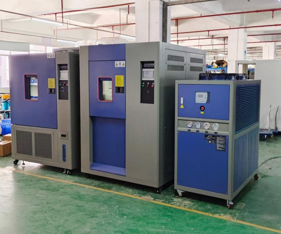 水冷式冷熱沖擊箱12HP冷水機